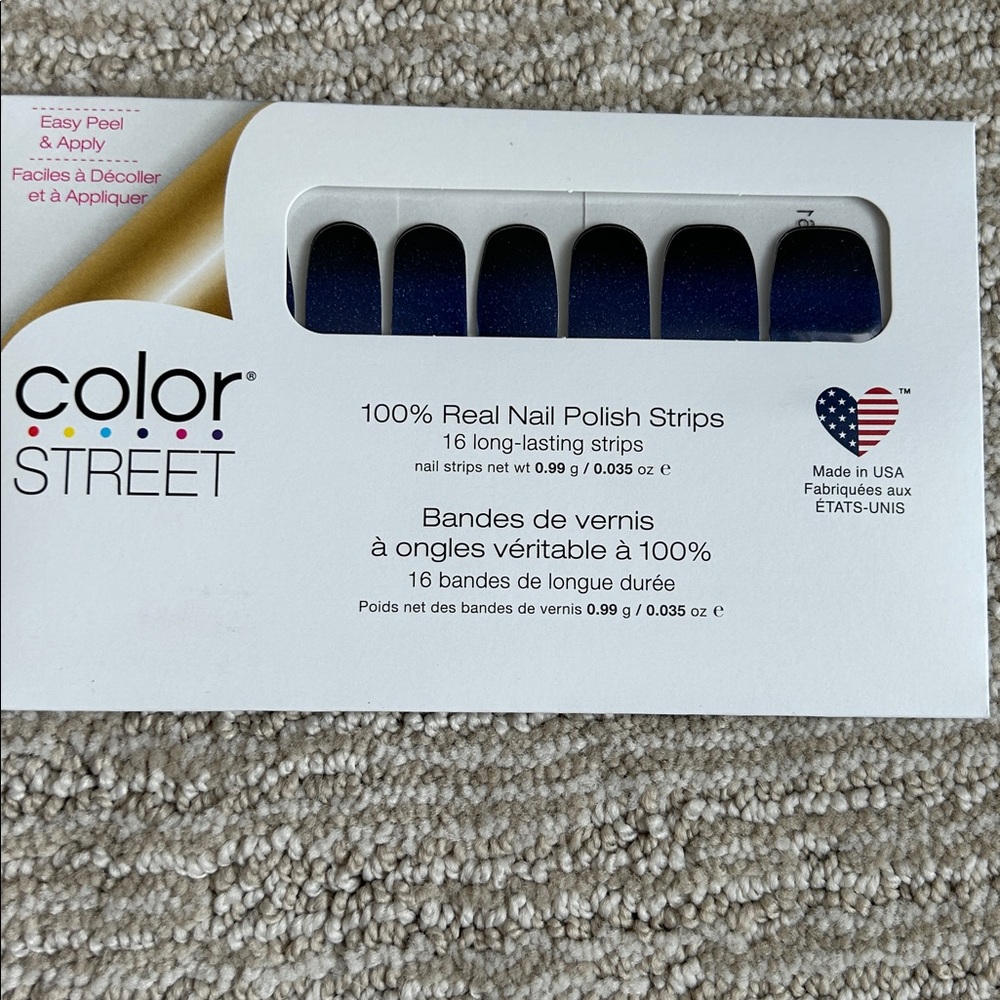 Color Street Nail Polish Strips, Midnight Shift